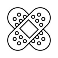 icône de vecteur de bandages