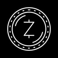 icône de vecteur de devise zcash