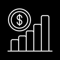 icône de vecteur de croissance