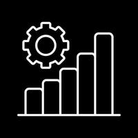 icône de vecteur de croissance