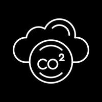 icône de vecteur de co2