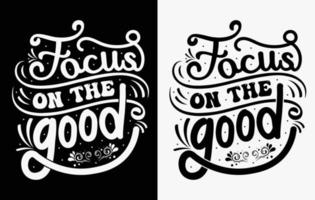 conceptions de t-shirts créatifs de typographie de motivation, conception de t-shirts de lettrage vecteur