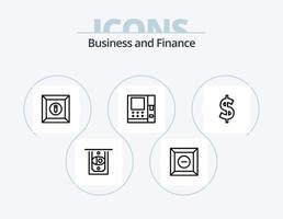 pack d'icônes de ligne de finances 5 conception d'icônes. . . télécharger. argent. au m vecteur