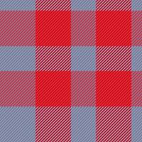 vérifier le vecteur sans soudure. texture tartan à carreaux. textile de fond de motif de tissu.