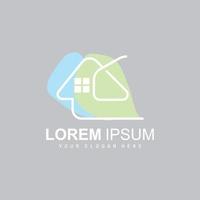 logo de maison, conception de meubles de construction, vecteur de construction, icône de marque de propriété, immobilier, logement