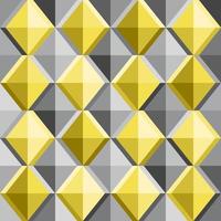 fond transparent en zigzag en forme de losange gris jaune vecteur