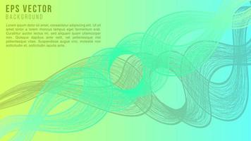 fond géométrique coloré. conception de fond de couleur de lignes ondulées liquides. composition de formes fluides. illustration vectorielle vecteur