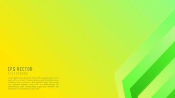abstrait de vecteur vert, jaune. illustration abstraite dégradée avec des couleurs floues