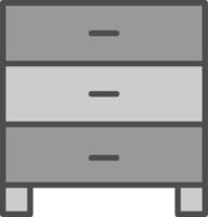 conception d'icône de vecteur de classeur