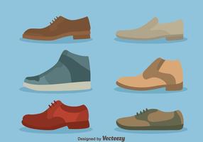 Nice homme chaussures Collection Vector