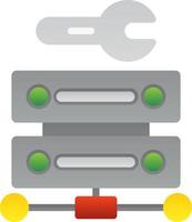 conception d'icônes vectorielles d'ingénierie de données vecteur