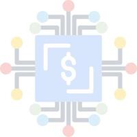 conception d'icônes vectorielles de simultanéité de données vecteur