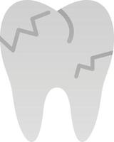 conception d'icône de vecteur de dents cariées