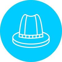 icône de vecteur de chapeau haut de forme
