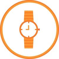 conception d'icône de vecteur de montre-bracelet