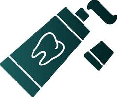 conception d'icône de vecteur de dentifrice