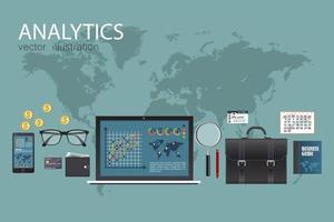 audit de la conception du concept d'analyse vecteur