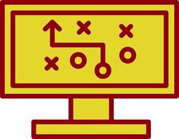 conception d'icône de vecteur de stratégie numérique