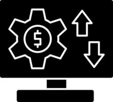 faire de l'argent vecteur icône design