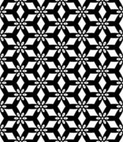 motif abstrait sans couture noir et blanc. arrière-plan et toile de fond. conception ornementale en niveaux de gris. vecteur