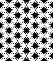 motif abstrait sans couture noir et blanc. arrière-plan et toile de fond. conception ornementale en niveaux de gris. vecteur