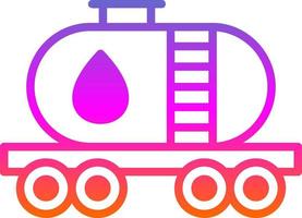 conception d'icône de vecteur de réservoir de carburant