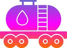 conception d'icône de vecteur de réservoir de carburant