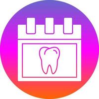 conception d'icône de vecteur de dentiste
