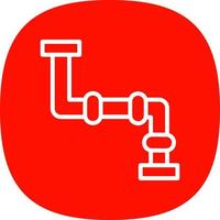 conception d'icône de vecteur de pipeline