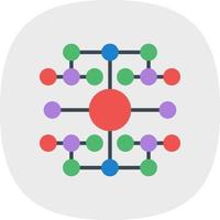 conception d'icône vectorielle de carte conceptuelle vecteur