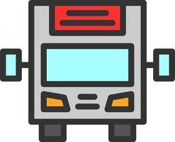 conception d'icône vectorielle d'affichage de bus vecteur