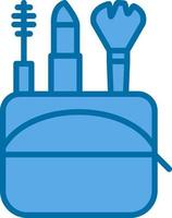 conception d'icône vectorielle de conteneur de maquillage vecteur
