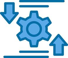 conception d'icône vectorielle de développement agile vecteur