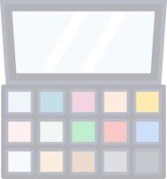 conception d'icône de vecteur de palette de maquillage