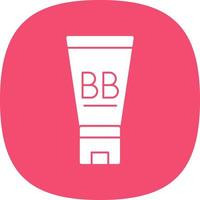 conception d'icône de vecteur de crème bb