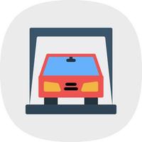 conception d'icône vectorielle d'affichage de voiture vecteur