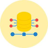 icône de vecteur de base de données