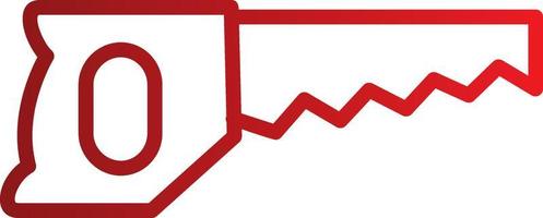 icône de vecteur de sciage