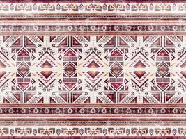 modèle amérindien indien ornement motif géométrique ethnique textile texture tribal motif aztèque navajo mexicain tissu vecteur continu décoration