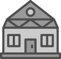 conception d'icône de vecteur de maison