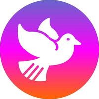 conception d'icône vecteur pigeon