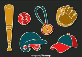 Vecteur de Softball Element Collection