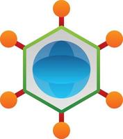 conception d'icônes vectorielles de connexions vecteur