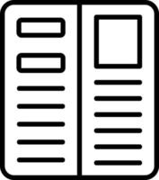 conception d'icône de vecteur de programme d'études