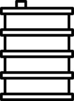 conception d'icône de vecteur de baril de pétrole