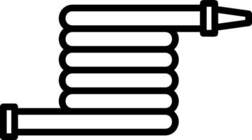 conception d'icône de vecteur de tuyau d'incendie