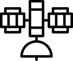 conception d'icône de vecteur satellite