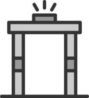 conception d'icône de vecteur de détecteur de métaux