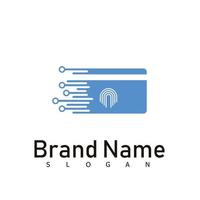 payer carte crédit logo argent symbole logo vecteur