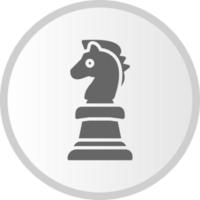icône de vecteur de chevalier d'échecs